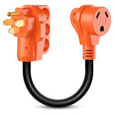 50033r Adaptador De Enchufe Rv De 18 Pulgadas, 50 Amper...