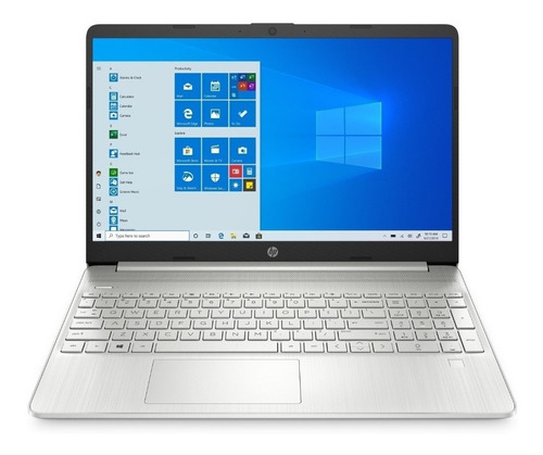 Laptop  Hp 15-ef2519la Plateada Natural 15.6 , Amd Ryzen 5 5500u  8gb De Ram 512gb Ssd, Amd Radeon Rx Vega 7 1366x768px Windows 11 Home