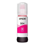 Tinta Epson T504 Magenta Ecotank Tinta Continua L4150, L6171