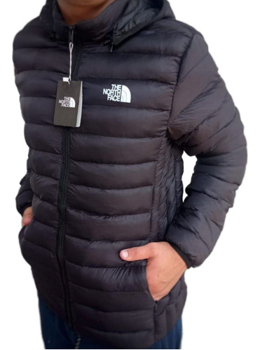 Campera Inflable Importada The North Face Negra 