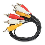 Cable De Audio Video Rca / Rca  1,8m Nuevos Lote 10 Cables