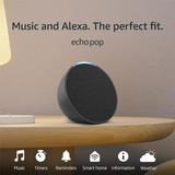 Altavoz Inteligente Echo Pop Compatible Con Alexa.