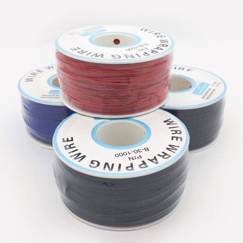 Rollo De Cable 250m 30 Awg Wire Wrapping De Negro