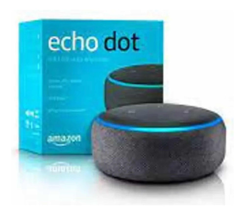 Amazon Alexa Echo Dot 3a Geração Preto Smart Speaker