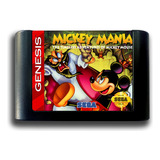 Cartucho De Megadrive Novo Mickey Mania