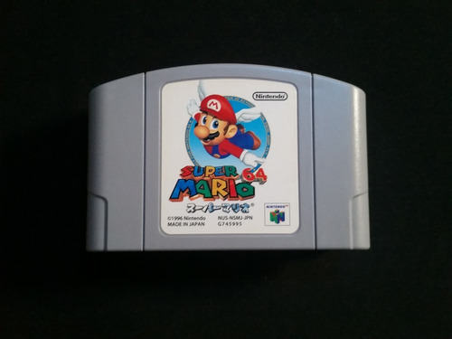 Super Mario 64 Japonés Con Guía De Idioma