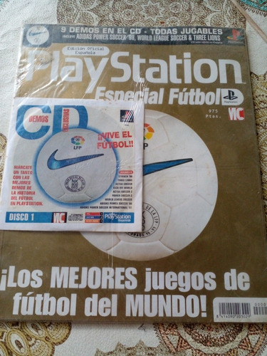Revista Playstation Edicion Especial De Fútbol N'1