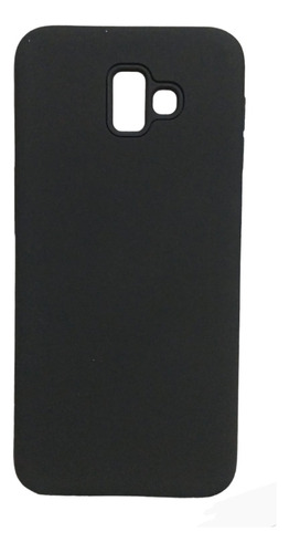Funda Para Samsung J6 Plus Negro Satinado Mobile Case 