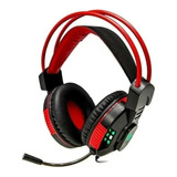 Fone De Ouvido Headset Gamer Pc Celular Com Microfone E Led