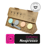 Capsulas Nespresso Recargables X4 Caffettino 100 Usos Eco