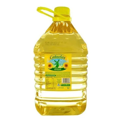 Aceite Cañuelas Girasol Botellon 5 Litros | MercadoLibre