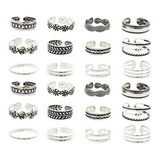 Anillos De Dedo Del Pie Ajustable For Las Mujeres Anillo Ab