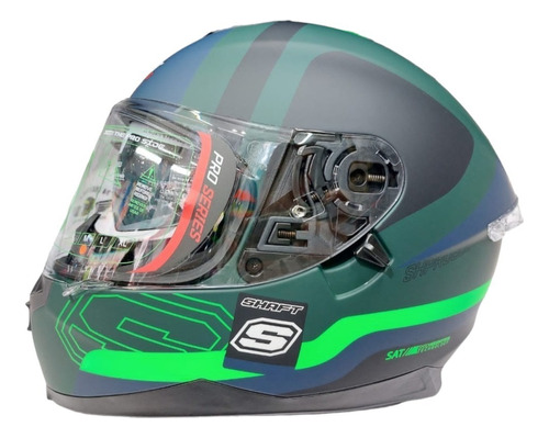 Casco Shaft Pro Series 600 Doble Visor, Certificación Ece