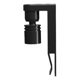 Mini Lámpara Usb De Rotación Negra Para Acuario Con Clip