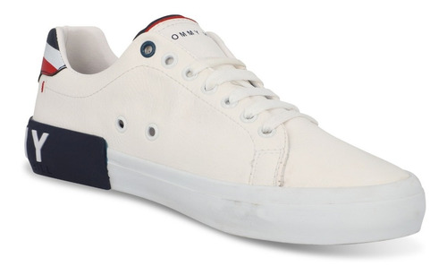 Tenis Tommy Hill Hombre Color Blanco 607-16