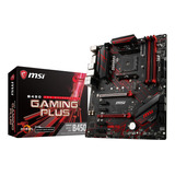 Mother Msi B450 Gaming Plus Am4 Usb 3.1 Led M.2 Oc Oficial