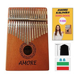 Amore Kalimba - Piano De Pulgar De 17 Teclas, Instrumento Mu