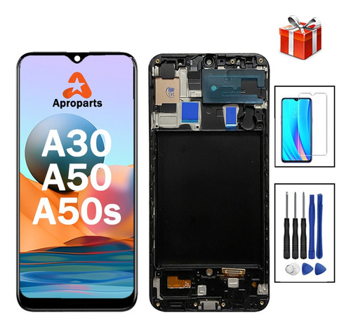 Pantalla Táctil Lcd Para Samsung A30 / A50/ A50s Con Marco