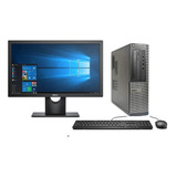 Desk Dell Optiplex Core I3 Ssd 480gb 8gb + Monitor