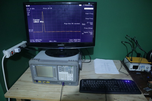 Analizador De Espectro Hp Esa-l1500