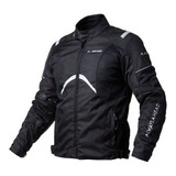 Campera Moto Cordura Ls2 Teide Negra 4 Estaciones