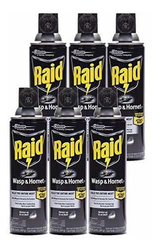 Repelente De Plagas - Raid Wasp Hornet Killer Spray 14 Oz (p