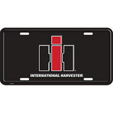 Placa Ih International Harvester Estándar, Negra