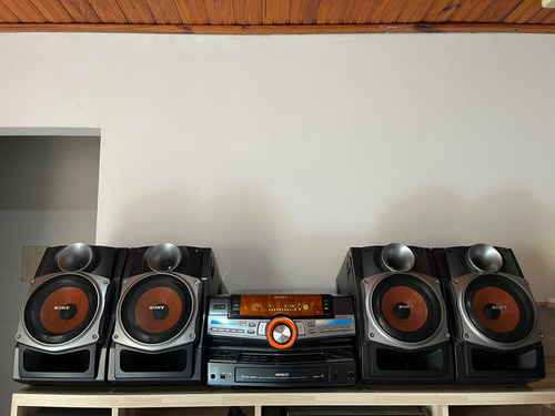 Mini System Sony Fst-zux9 880 Rms - Conservado Leia Descriçã