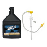 Kit Aceite De Pata Evinrude Johnson Hpf Pro + Bomba Manual
