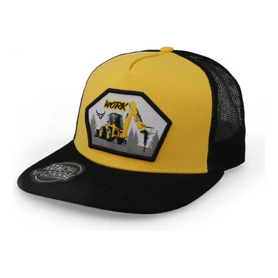 Gorra Ranch & Corral Work 3 Rcwk03 Mostaza\u002Fnegro Unitalla Amarillo Unica | Envío gratis