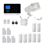 Alarma Wifi Gsm Touch Seguridad Casa Negocio Kit 12 Sensores