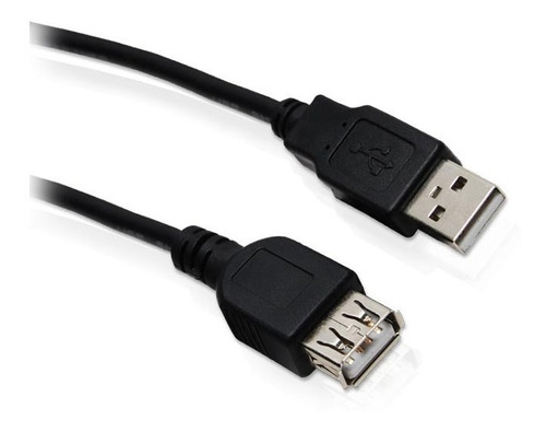 Cabo Extensor Usb 2.0 Sem Filtro 3 Metros Macho X Fêmea