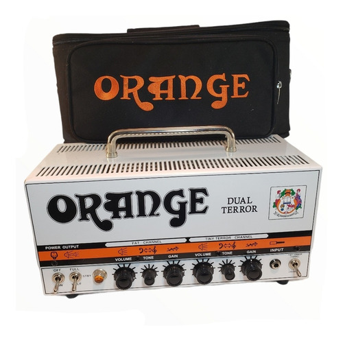 Cabezal De Guitarra Orange Dual Terror 30w Con Bolso Detalle