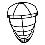 Casco De Bateo Máscara De Bateo Béisbol Protector Facial