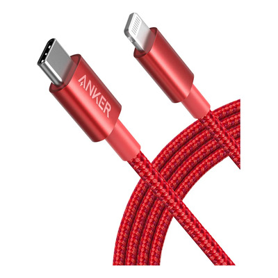 Cable De Carga Anker New Nylon Usb-c A Lightning De 1,8 M Pa