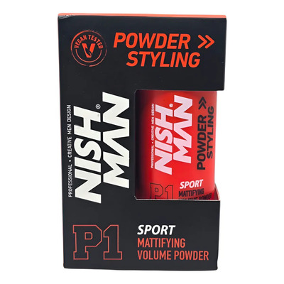 Polvo Texturizador P1 Sport Nishman, Cera En Polvo. 20g | MercadoLibre