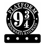 Porta Chaves Plataforma 9 3/4 Harry Potter Em Mdf