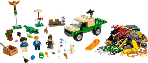 Lego City 60353 Misiones De Rescate De Animales Salvajes