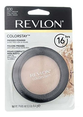 Maquillaje En Polvo - Revlon Colorstay Pressed Powder, Light