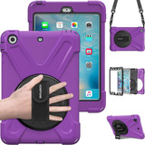 Funda Para iPad Mini 1 / 2 / 3 7,9  Con Correa - Violeta