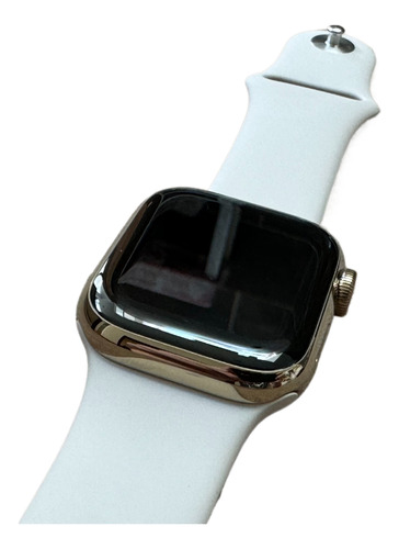 Apple Watch Serie 8 Acero Inóxidable, 41mm, Impecable Dorado