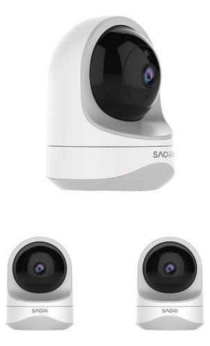 Kit X3 Cámara Interior Seguridad Con Visión Panorámica 360º