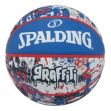 Pelota Basketball Spalding Graffiti Basquet Basket - Auge Color Tricolor