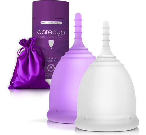 Carecup Kit De Copa Menstrual  Tampon, Almohadilla Y Disco 