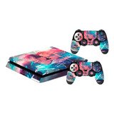 Skin Para Playstation 4 Slim Modelo (72028ps4s)