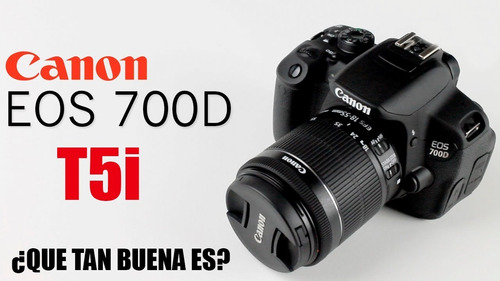  Canon Eos Rebel T5i + Lente 18-55mm Is Stm Dslr Color Negro