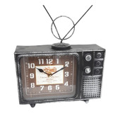 Reloj Decorativo Analógico De Mesa Estilo T,v, Vintage