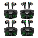 4uds Audifonos Gamer Inalambricos Con Control Touch Mayoreo