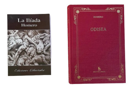 Pack Oferta La Iliada Y La Odisea Homero Gredos Biblioteca