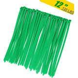 Bridas De Cable De Color Verde Oscuro De 12 Pulgadas De Alta